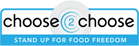 Choose2Choose - Stand Up for Food Freedom Badge